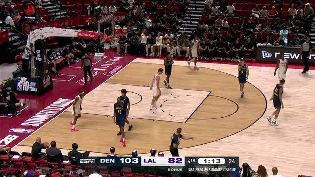 【2025年07月19日】NBA夏季联赛：掘金vs湖人第4节中文解说录像回放