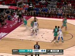 NBA夏季聯(lián)賽:黃蜂vs雷霆第3節(jié)中文解說回放