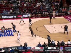 NBA夏季聯(lián)賽安慰賽：灰熊vs快船第1節(jié)英文原聲回放