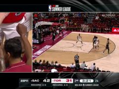 NBA夏季聯(lián)賽：國(guó)王vs猛龍英文原聲全場(chǎng)回放