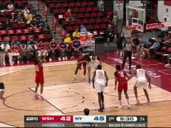 NBA夏季聯(lián)賽:奇才vs尼克斯第3節(jié)英文原聲回放