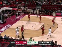 NBA夏季聯(lián)賽安慰賽：老鷹vs凱爾特人第1節(jié)中文解說回放