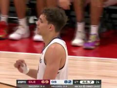 NBA夏季联赛：骑士vs勇士第4节中文解说回放