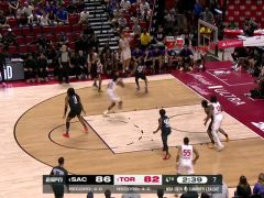 NBA夏季聯(lián)賽：國(guó)王vs猛龍第4節(jié)英文原聲回放