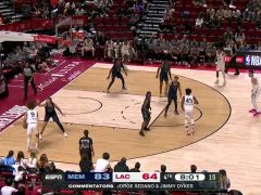 NBA夏季聯(lián)賽安慰賽：灰熊vs快船中文解說(shuō)全場(chǎng)回放