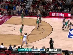 NBA夏季聯(lián)賽:黃蜂vs雷霆第4節(jié)英文原聲回放