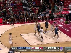 NBA夏季聯(lián)賽安慰賽：灰熊vs快船第4節(jié)中文解說(shuō)回放