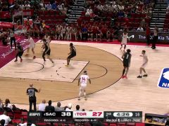 NBA夏季聯(lián)賽：國(guó)王vs猛龍第2節(jié)中文解說(shuō)回放