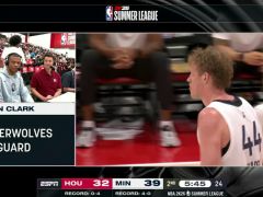 NBA夏季聯(lián)賽:火箭vs森林狼第2節(jié)英文原聲回放