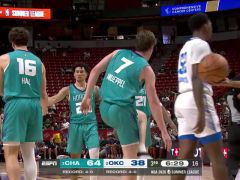 NBA夏季聯(lián)賽:黃蜂vs雷霆第3節(jié)英文原聲回放