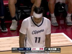 NBA夏季聯(lián)賽安慰賽：灰熊vs快船第3節(jié)中文解說(shuō)回放