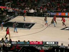 WNBA常規(guī)賽 :亞特蘭大夢想vs拉斯維加斯王牌英文原聲全場回放