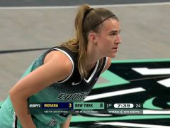 WNBA常規(guī)賽：印第安納狂熱vs紐約自由人第1節(jié)中文解說回放