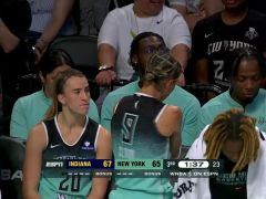 WNBA常規(guī)賽：印第安納狂熱vs紐約自由人英文原聲全場回放