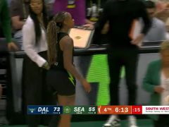 WNBA常規(guī)賽 ：達(dá)拉斯飛翼vs西雅圖風(fēng)暴第4節(jié)中文解說(shuō)回放