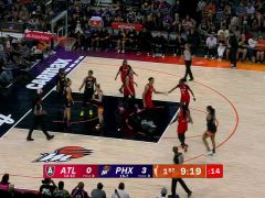 WNBA常規(guī)賽：亞特蘭大夢想vs菲尼克斯水星第1節(jié)中文解說回放