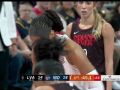 WNBA常規(guī)賽:拉斯維加斯王牌vs印第安納狂熱第1節(jié)英文原聲回放