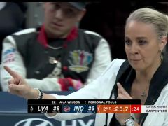 WNBA常規(guī)賽:拉斯維加斯王牌vs印第安納狂熱第2節(jié)中文解說回放