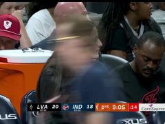 WNBA常規(guī)賽:拉斯維加斯王牌vs印第安納狂熱第2節(jié)英文原聲回放