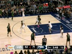 WNBA常規(guī)賽：拉斯維加斯王牌vs明尼蘇達山貓第3節(jié)中文解說回放