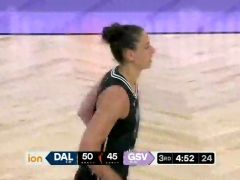WNBA常規(guī)賽：達拉斯飛翼vs金州瓦爾基里第3節(jié)英文原聲回放