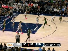 WNBA常規(guī)賽：拉斯維加斯王牌vs明尼蘇達山貓第2節(jié)中文解說回放