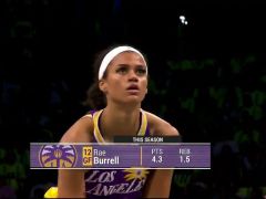 WNBA常規(guī)賽：洛杉磯火花vs紐約自由人第2節(jié)英文原聲回放