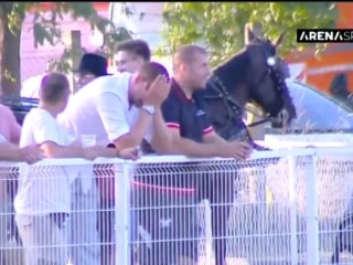 尼古拉·约基奇在爱马赢得塞尔维亚比赛后喜极而泣