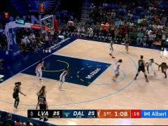 WNBA常规赛：拉斯维加斯王牌vs达拉斯飞翼第1节英文原声回放
