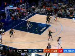 WNBA常规赛：拉斯维加斯王牌vs达拉斯飞翼第4节中文解说回放