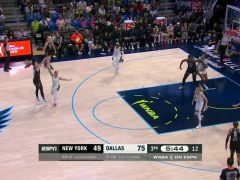 WNBA常規(guī)賽：紐約自由人vs達拉斯飛翼第3節(jié)中文解說回放