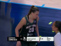 WNBA常規(guī)賽：紐約自由人vs達拉斯飛翼第3節(jié)英文原聲回放