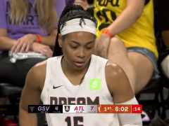 WNBA常规赛：金州瓦尔基里vs亚特兰大梦想英文原声全场回放