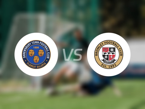 【英乙】什魯斯伯里vs布羅姆利比賽結(jié)果：什魯斯伯里(0-0)布羅姆利比分戰(zhàn)報(2025年08月02日)