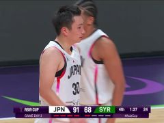 男籃亞洲杯B組小組賽:日本vs敘利亞第4節(jié)中文解說回放