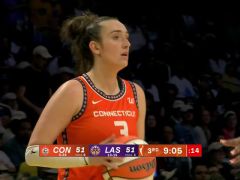 WNBA常規(guī)賽：康涅狄格陽光vs洛杉磯火花第3節(jié)英文原聲回放