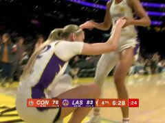 WNBA常規(guī)賽：康涅狄格陽光vs洛杉磯火花第4節(jié)英文原聲回放