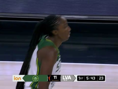 WNBA常規(guī)賽:西雅圖風(fēng)暴vs拉斯維加斯王牌第1節(jié)英文原聲回放