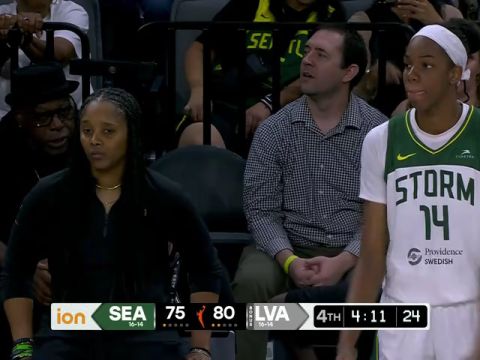 WNBA常規(guī)賽:西雅圖風(fēng)暴vs拉斯維加斯王牌第4節(jié)英文原聲回放