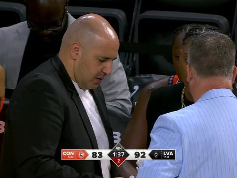 WNBA常规赛:康涅狄格阳光vs拉斯维加斯王牌英文原声全场回放