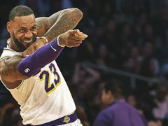 NBA官方：詹姆斯将开启自己的第23个赛季，成为NBA历史上征战赛季最多的球员