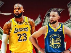 NBA球星生涯總薪水排名：詹姆斯5.83億居首 布克喬治已超杜蘭特