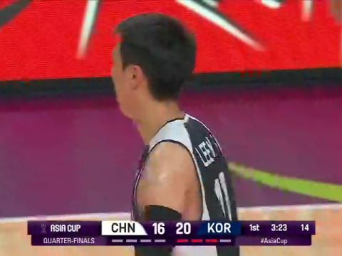 中國vs韓國第1節(jié)英文原聲回放