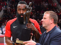  美国球星能否重夺MVP？官网列五大候选人名单 上一位已是18年哈登 