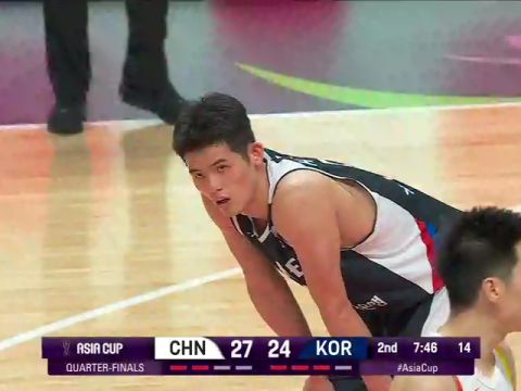中國vs韓國第2節(jié)英文原聲回放