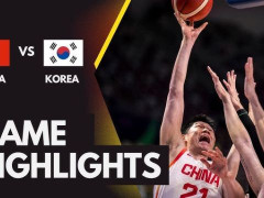 亚洲杯4/1决赛中国男篮vs韩国男篮战报 中国男篮时隔10年再次晋级亚洲杯四强！
