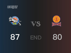 山西vs新疆比分：伊力福拉提24分贾明儒17分 山西80-87败给新疆