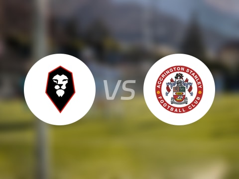 【英乙】索爾福德市vs阿克靈頓比賽結(jié)果：索爾福德市(2-1)阿克靈頓比分戰(zhàn)報(2025年08月16日)
