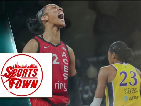 WNBA常规赛:亚特兰大梦想vs拉斯维加斯王牌第1节英文原声回放