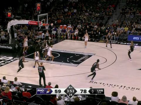 WNBA常规赛：菲尼克斯水星vs拉斯维加斯王牌英文原声全场回放